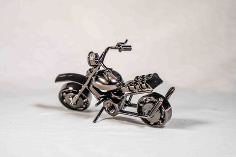 Motocicleta Decorativa de Metal