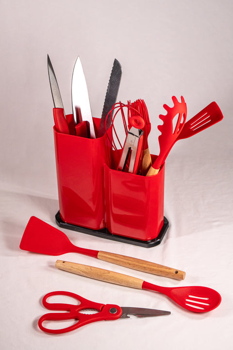 Kit de Utensílios de Cozinha