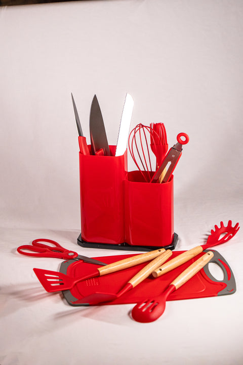 Kit de Utensílios de Cozinha