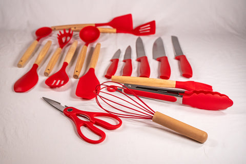 Kit de Utensílios de Cozinha