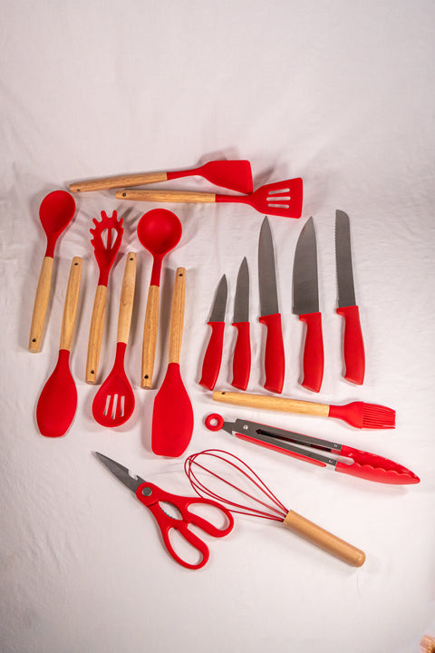 Kit de Utensílios de Cozinha